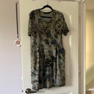 Locally designed and made dress with pockets